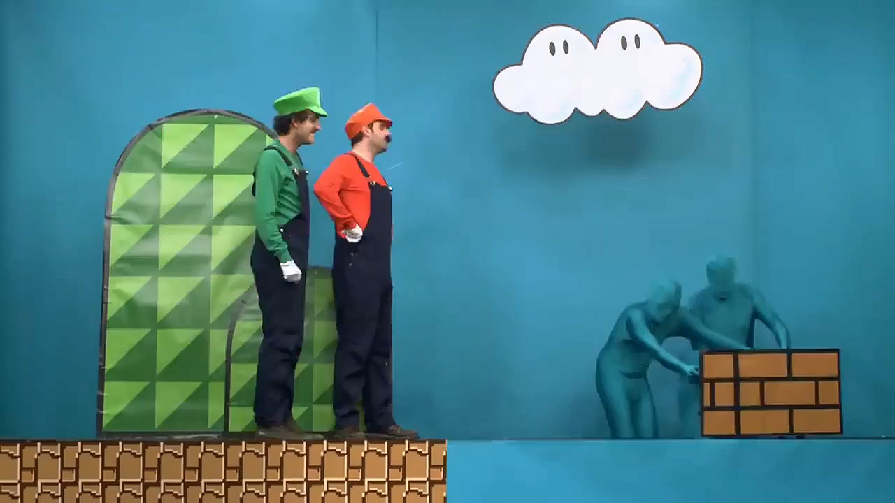 quand on est mario et luigi